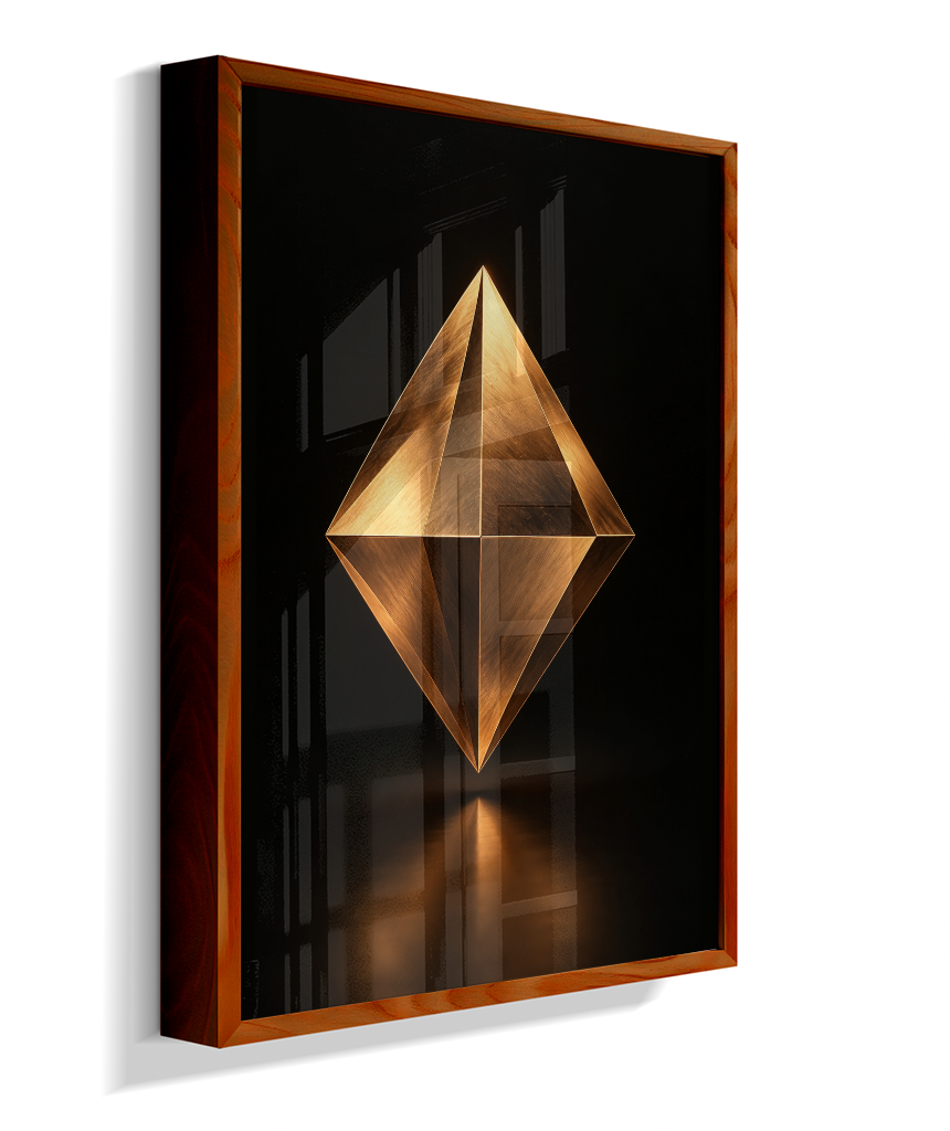 Diamante — Bronze e Preto