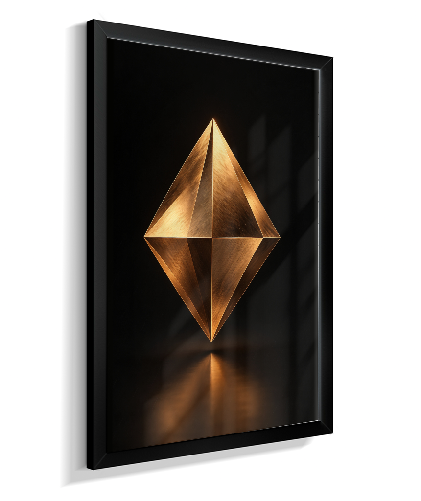 Diamante — Bronze e Preto