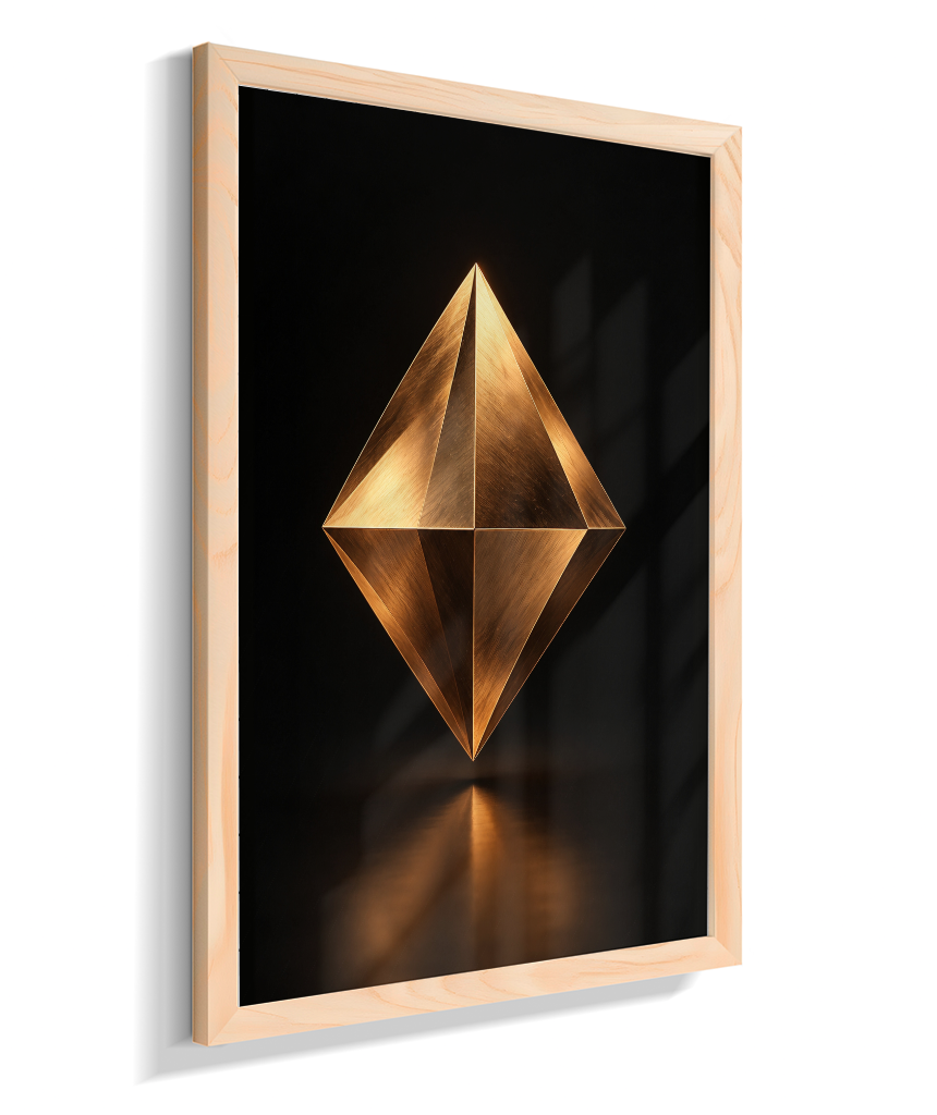 Diamante — Bronze e Preto