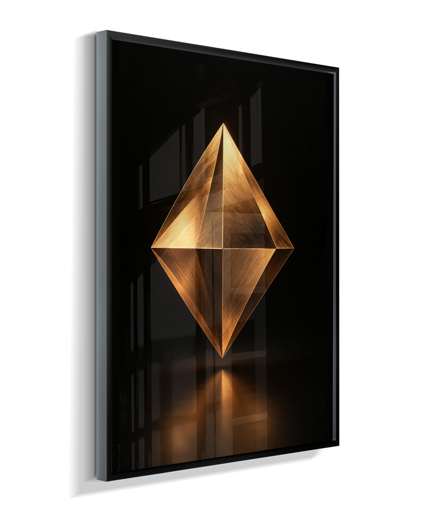 Diamante — Bronze e Preto