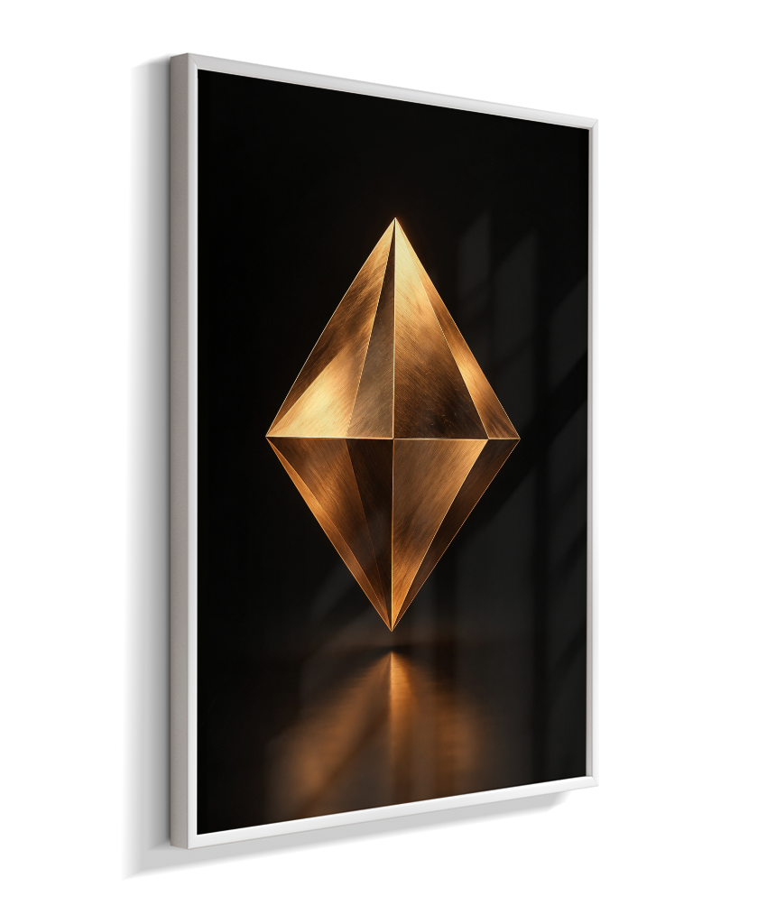 Diamante — Bronze e Preto