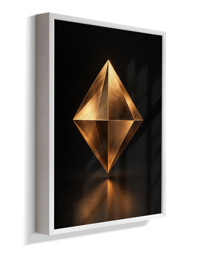 Diamante — Bronze e Preto