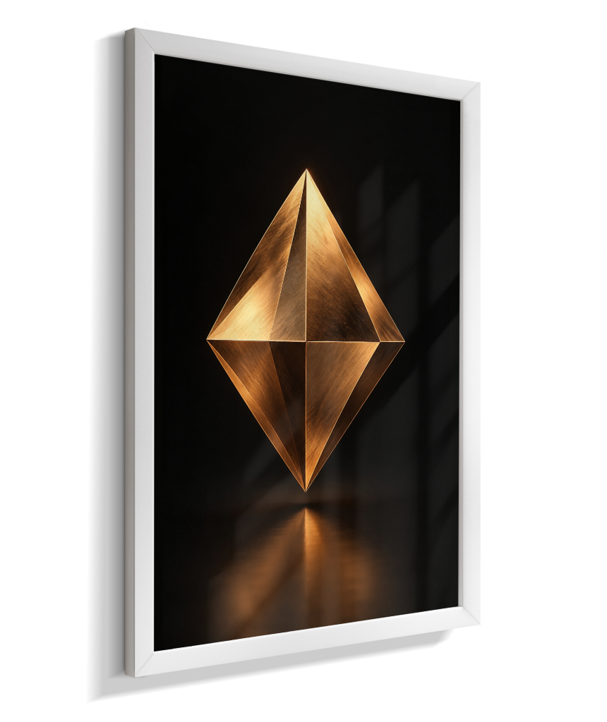 Diamante — Bronze e Preto