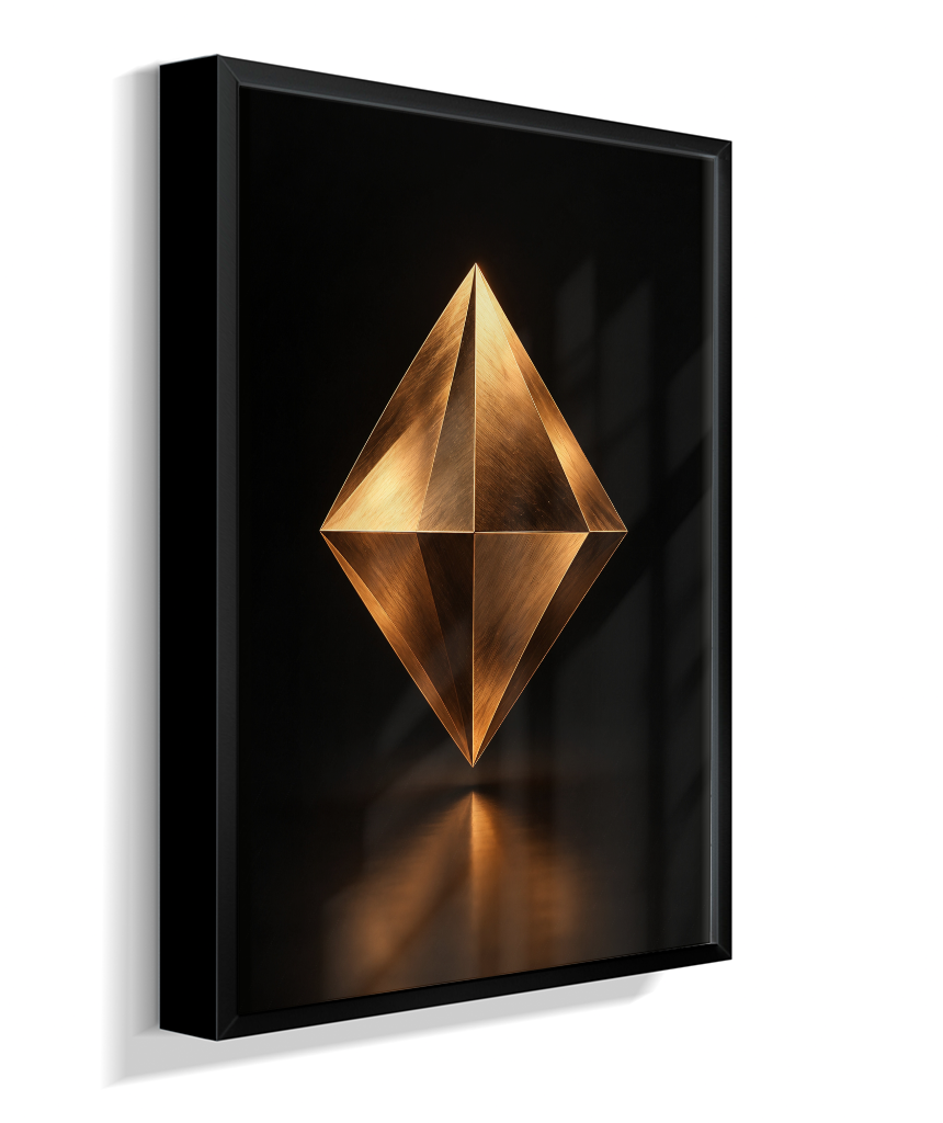 Diamante — Bronze e Preto