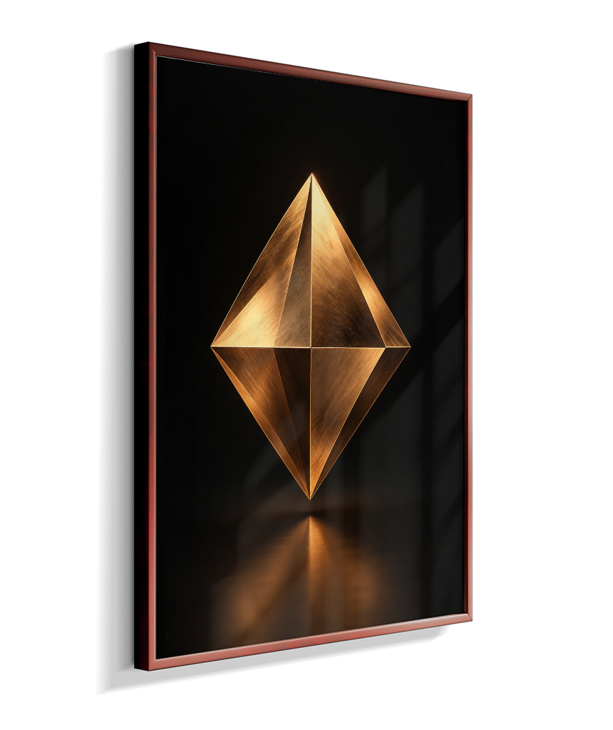 Diamante — Bronze e Preto