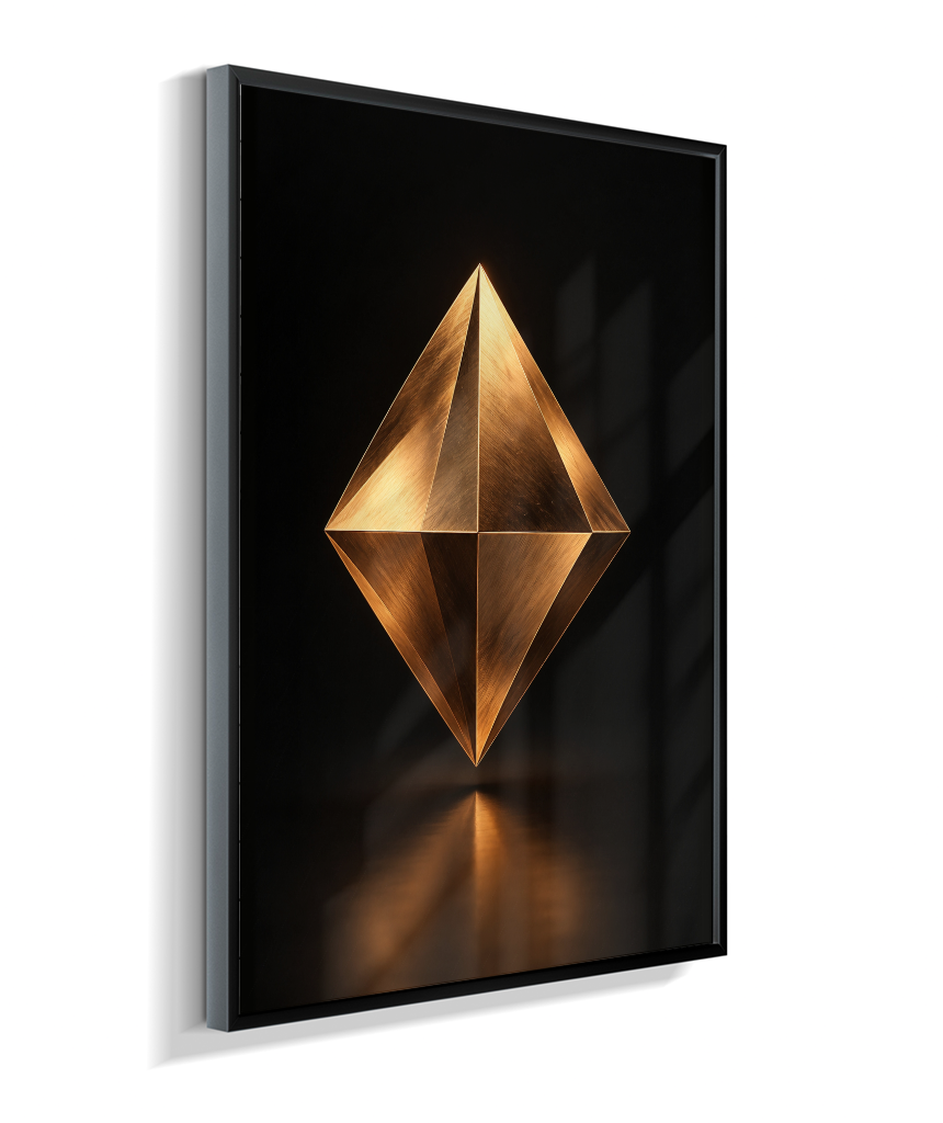 Diamante — Bronze e Preto