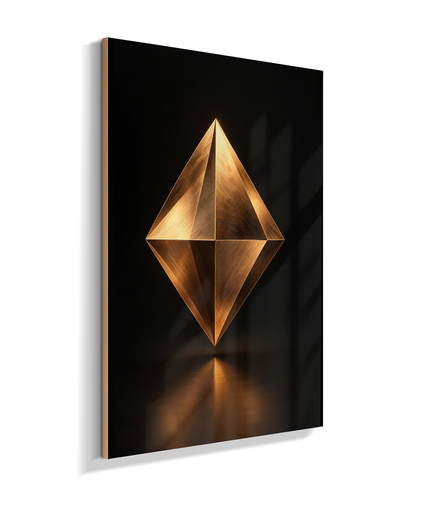 Diamante — Bronze e Preto