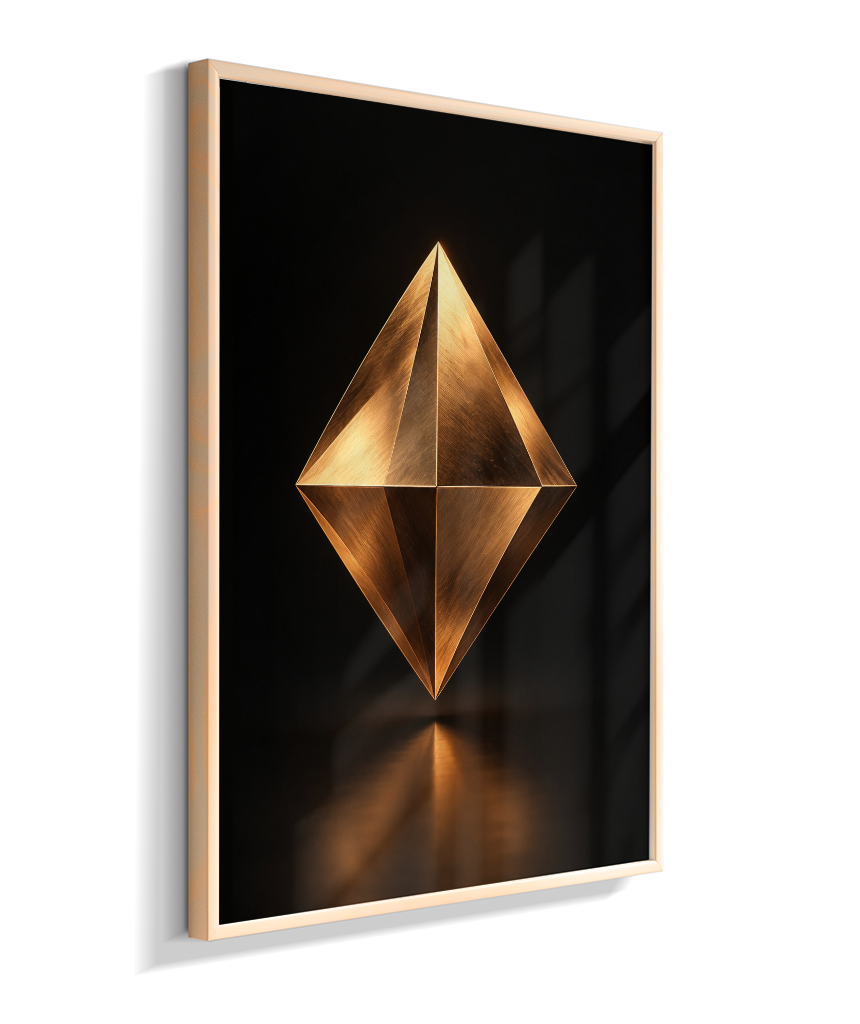 Diamante — Bronze e Preto