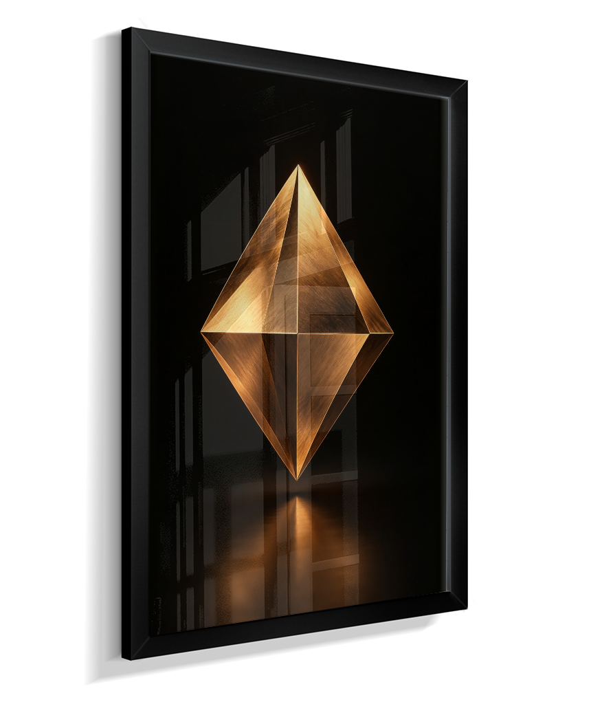 Diamante — Bronze e Preto