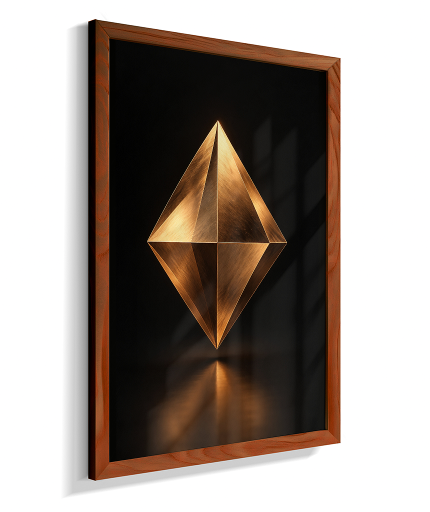 Diamante — Bronze e Preto