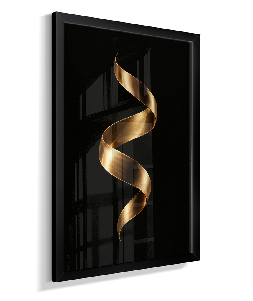 Fita Dourada — Bronze e Preto