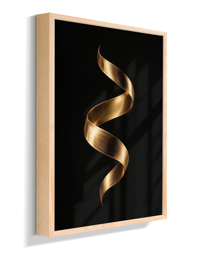 Fita Dourada — Bronze e Preto
