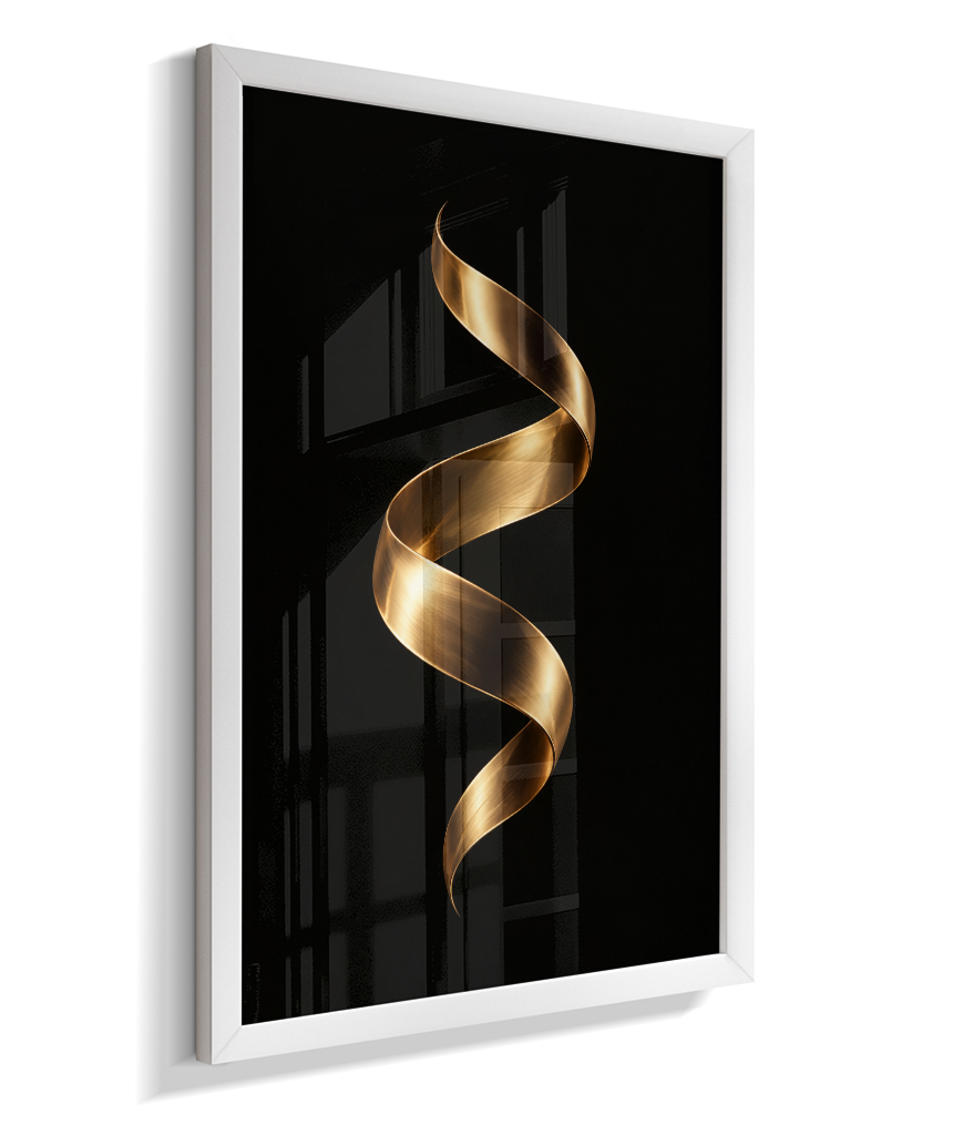 Fita Dourada — Bronze e Preto