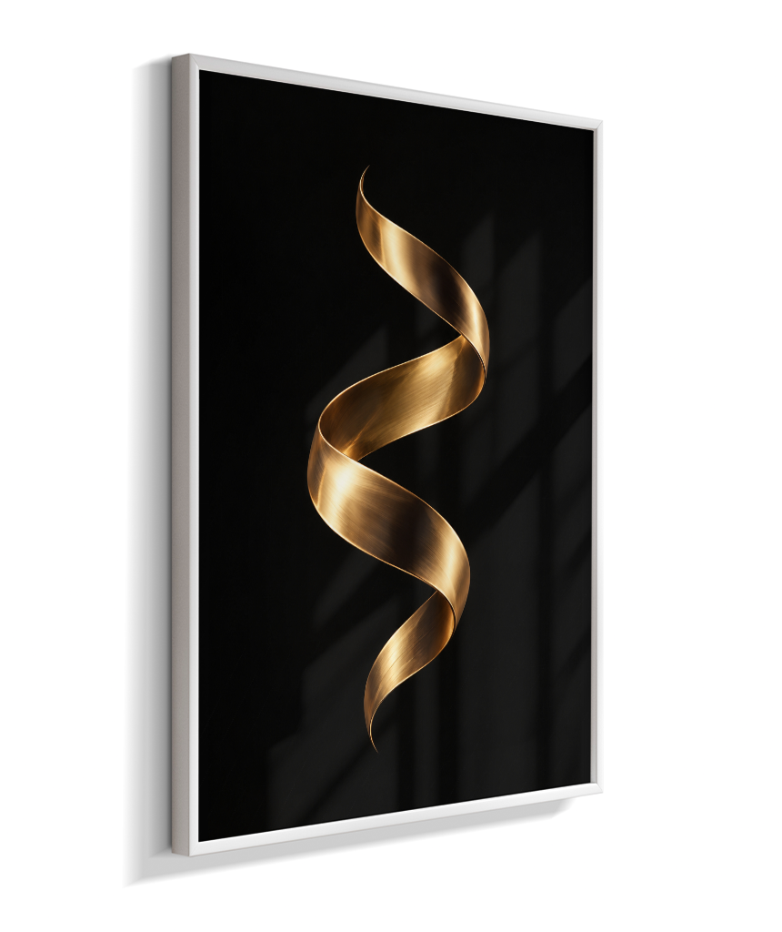 Fita Dourada — Bronze e Preto