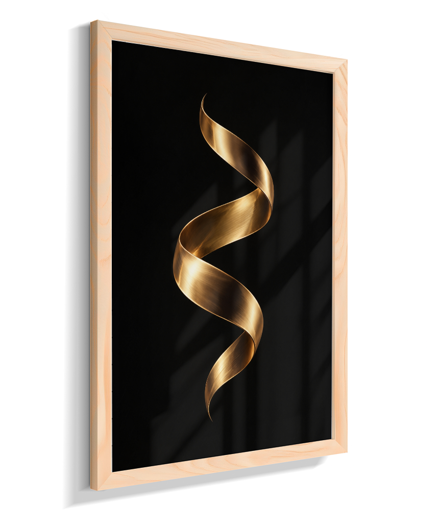 Fita Dourada — Bronze e Preto