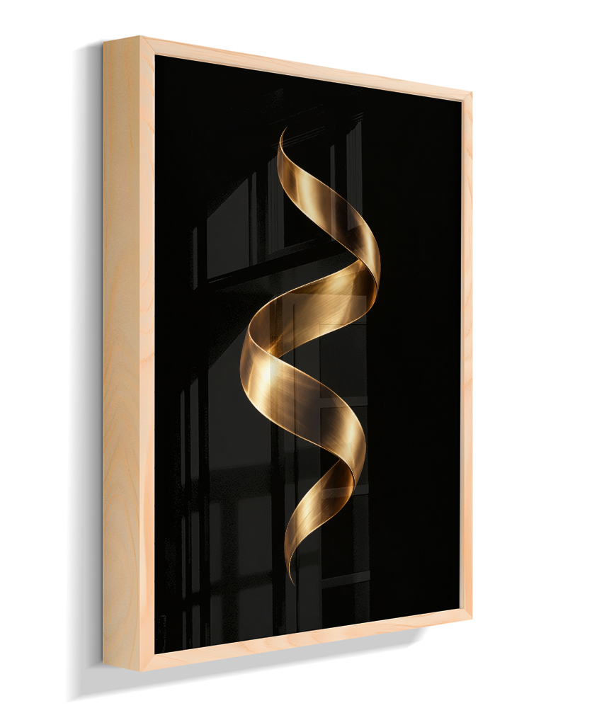 Fita Dourada — Bronze e Preto