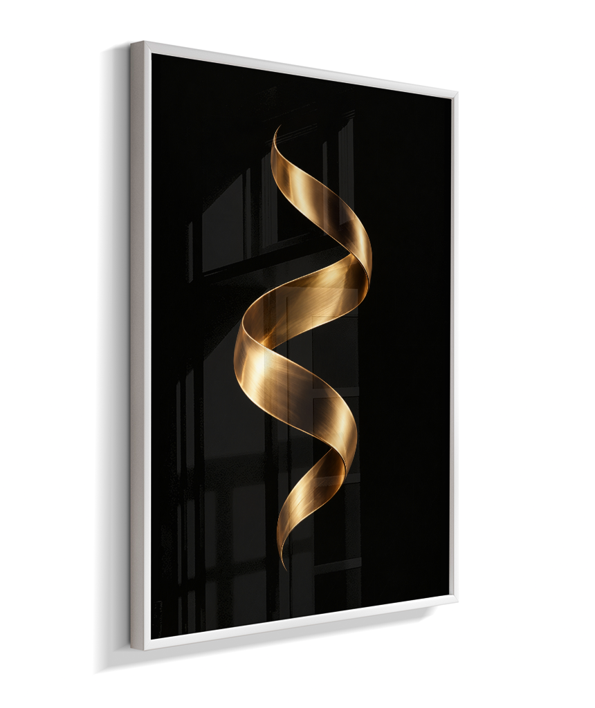 Fita Dourada — Bronze e Preto