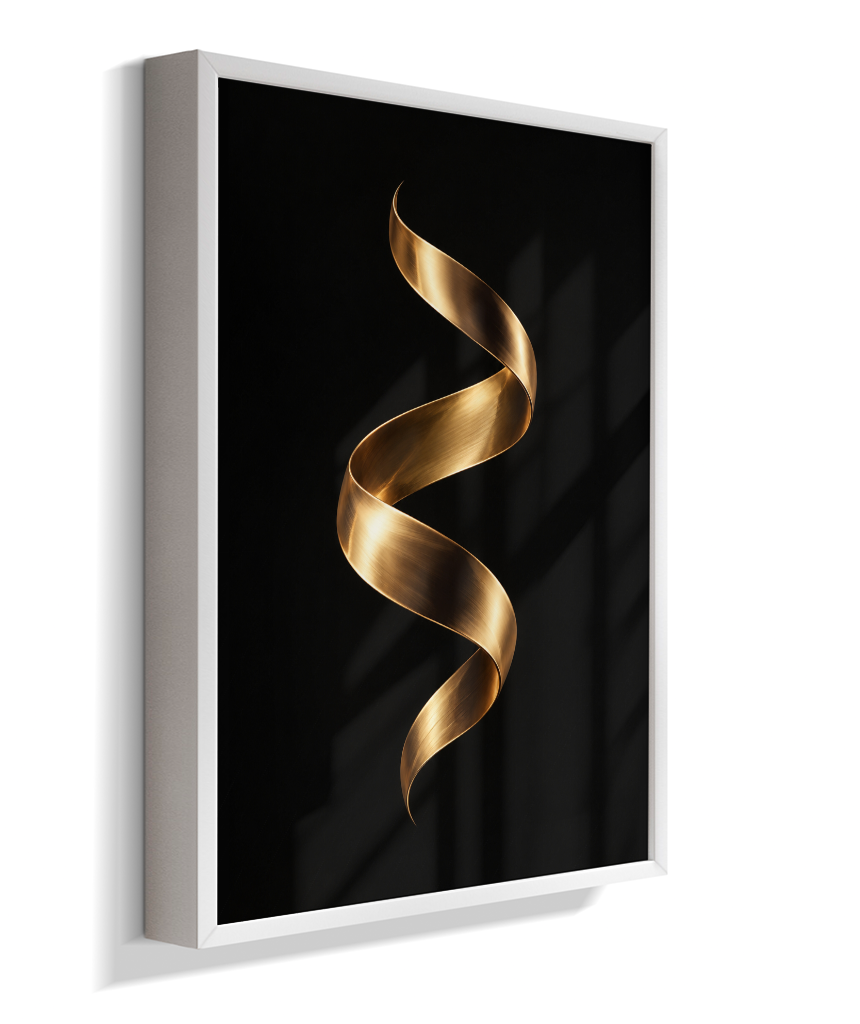 Fita Dourada — Bronze e Preto
