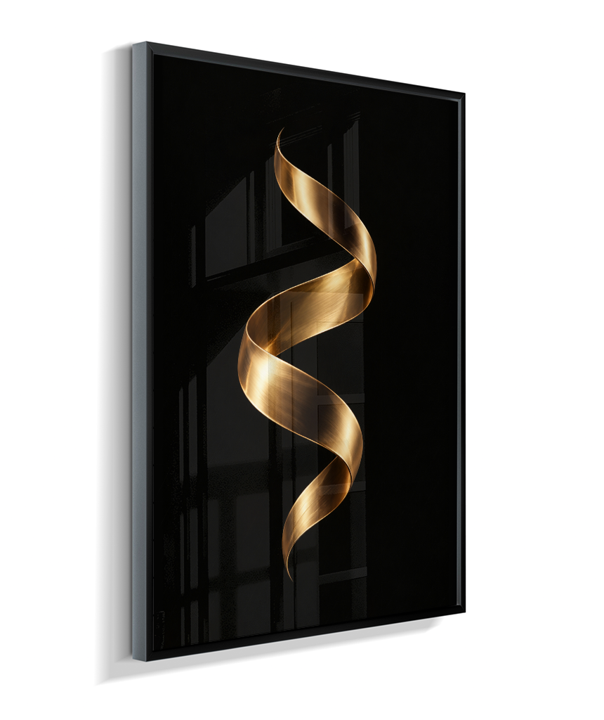 Fita Dourada — Bronze e Preto