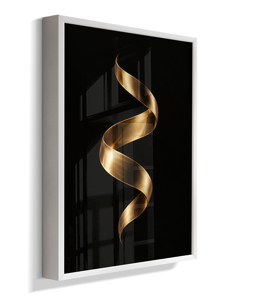 Fita Dourada — Bronze e Preto