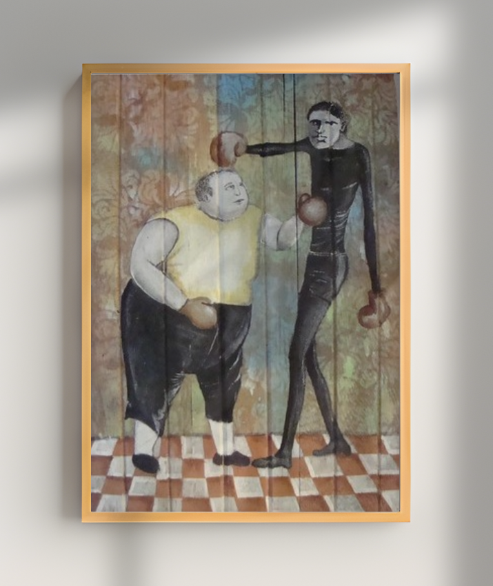 Luta de Boxe
