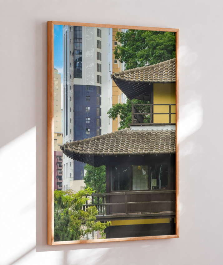 Telhados do Japão