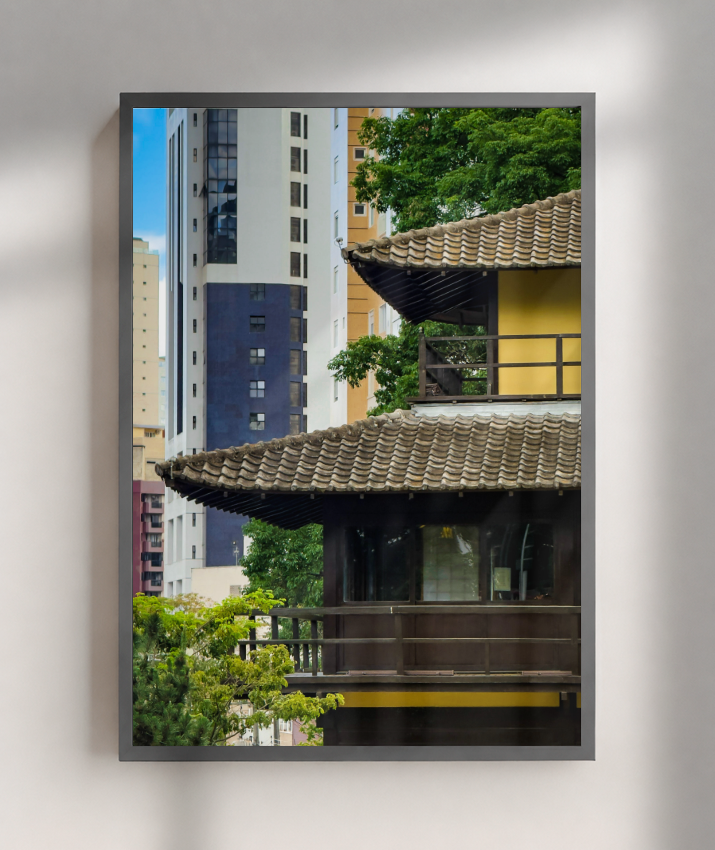 Telhados do Japão