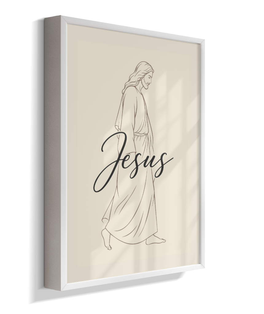 Quadro Jesus 60x90cm Premium