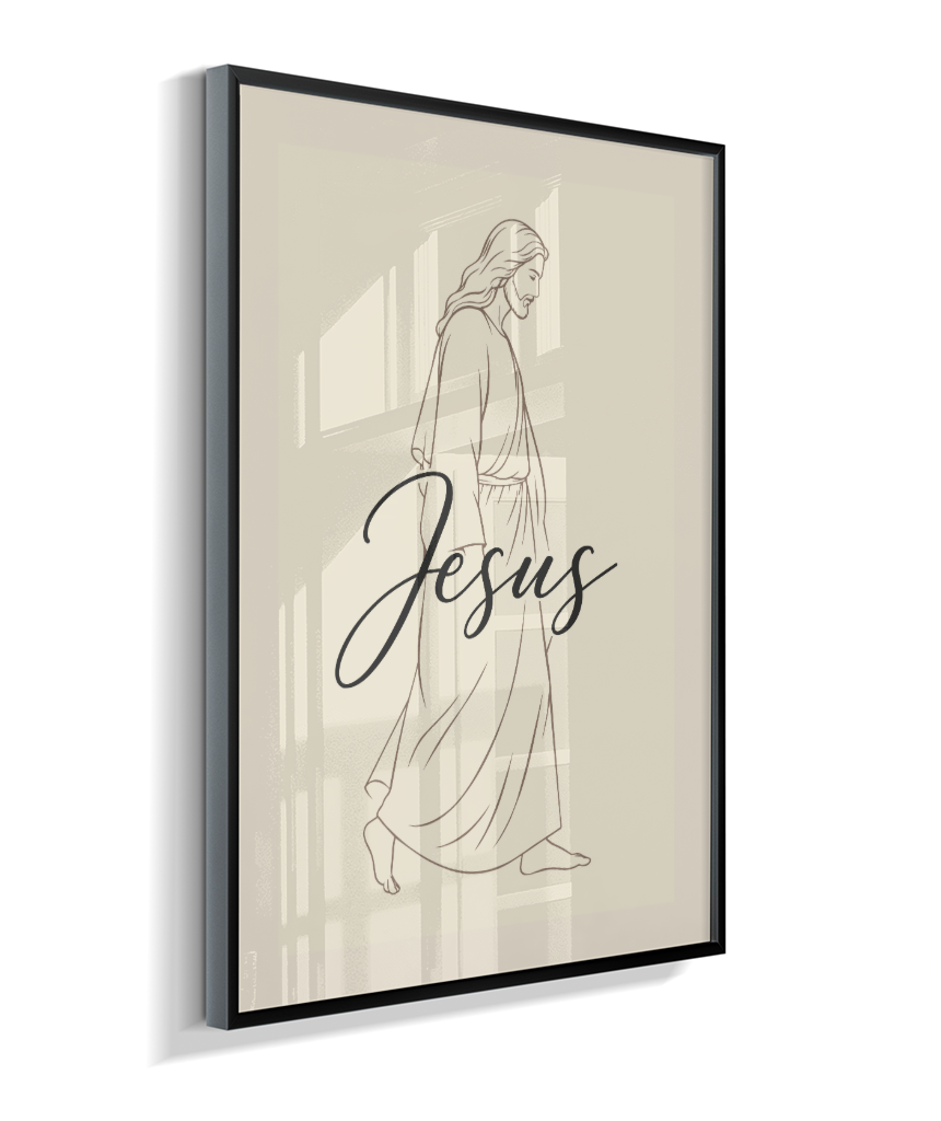 Quadro Jesus 60x90cm Premium