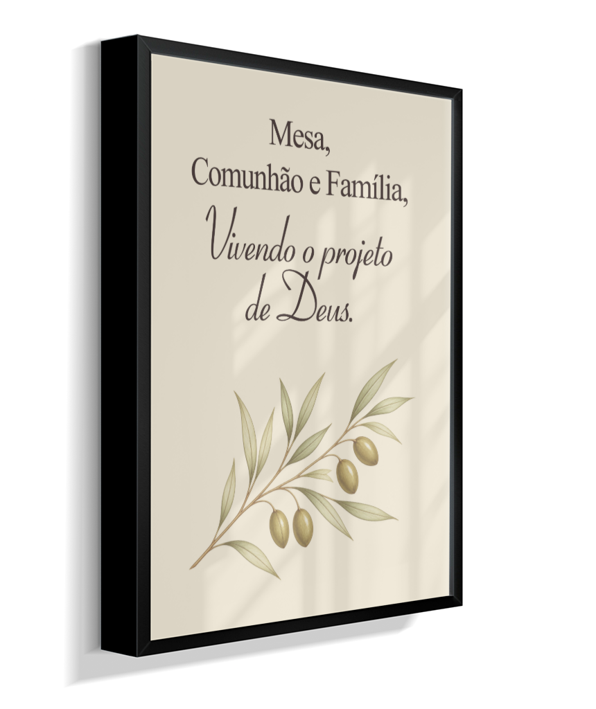 Quadro Comunhão 60x90cm Premium