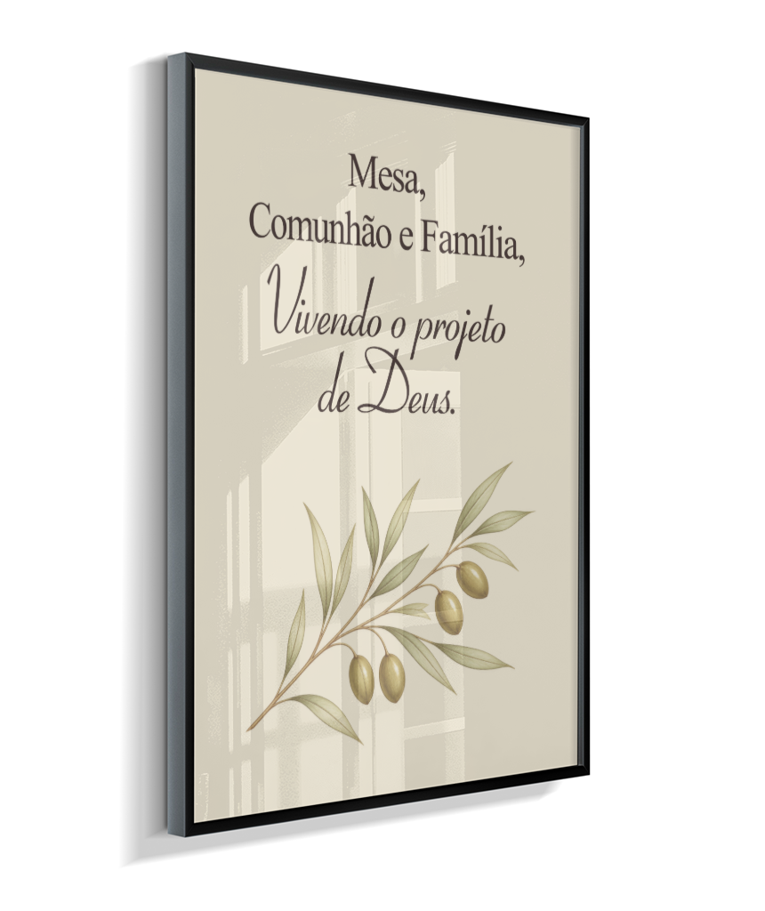 Quadro Comunhão 60x90cm Premium
