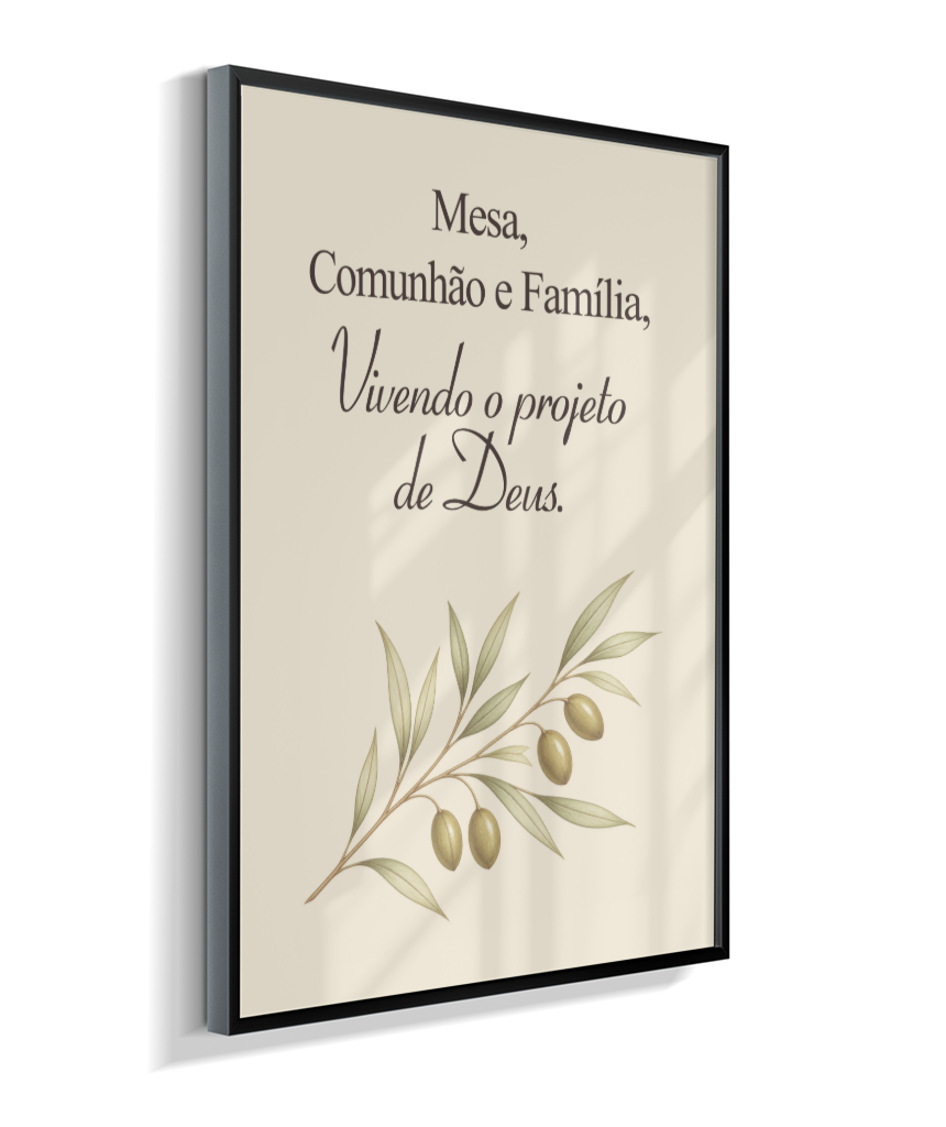 Quadro Comunhão 60x90cm Premium