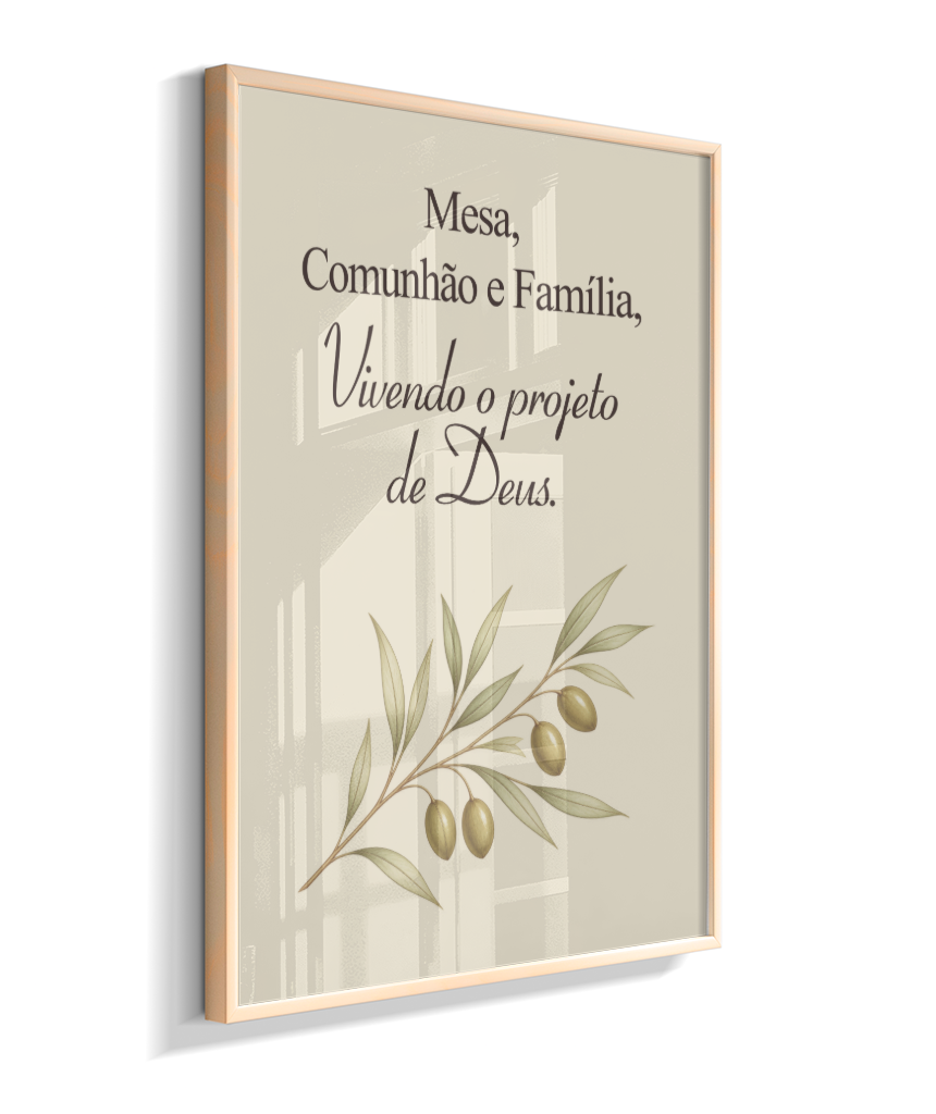 Quadro Comunhão 60x90cm Premium