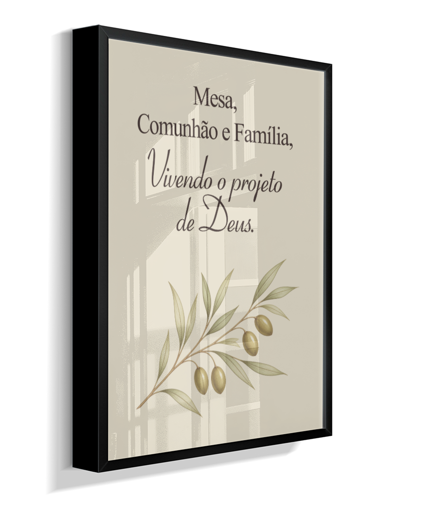Quadro Comunhão 60x90cm Premium