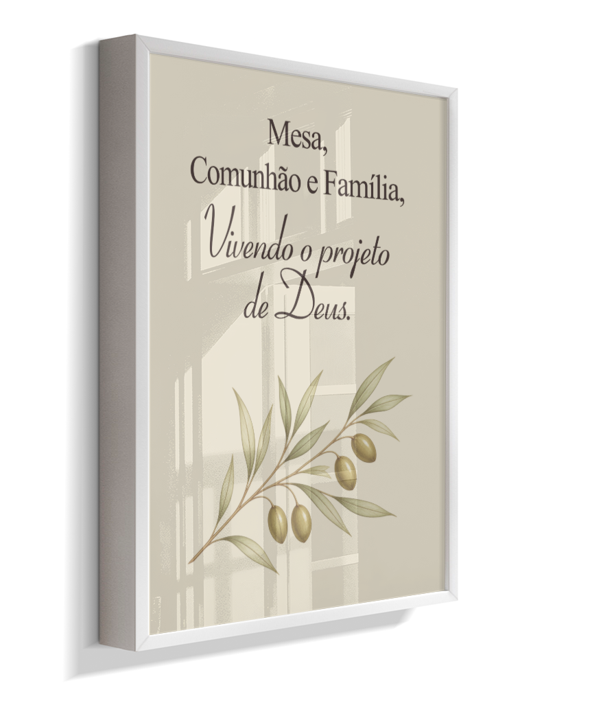 Quadro Comunhão 60x90cm Premium