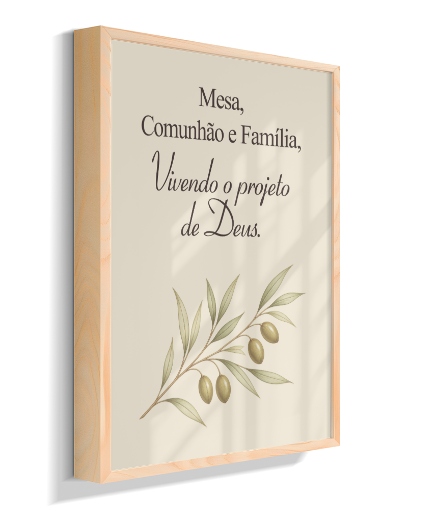 Quadro Comunhão 60x90cm Premium