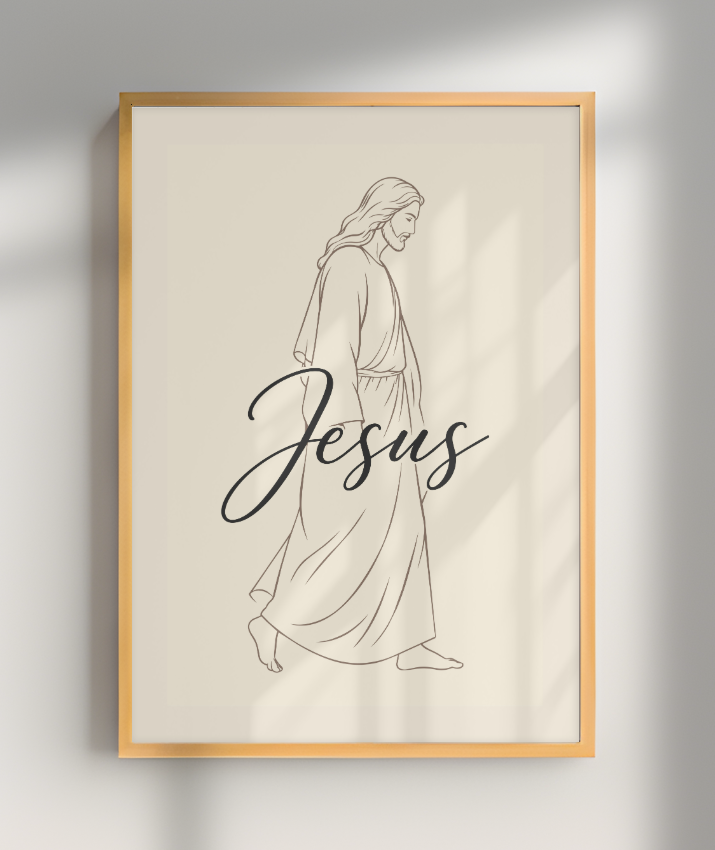 Quadro Jesus 40x60cm