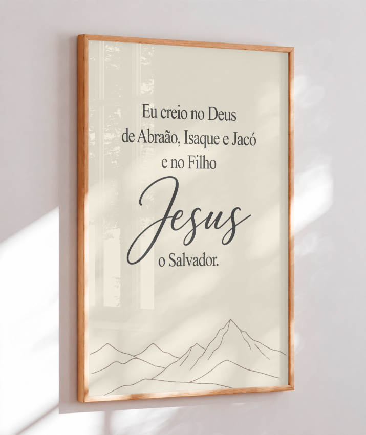 Quadro Monte Sinai 60x90cm