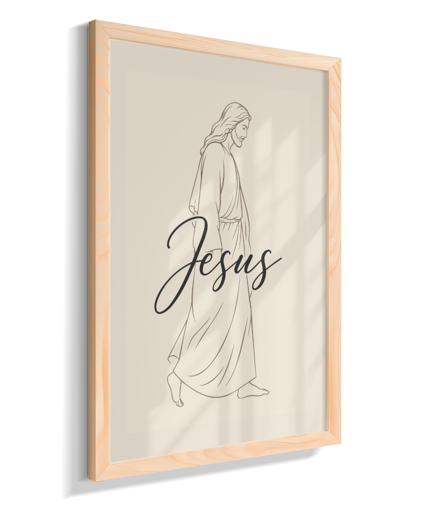Quadro Jesus 20x30cm