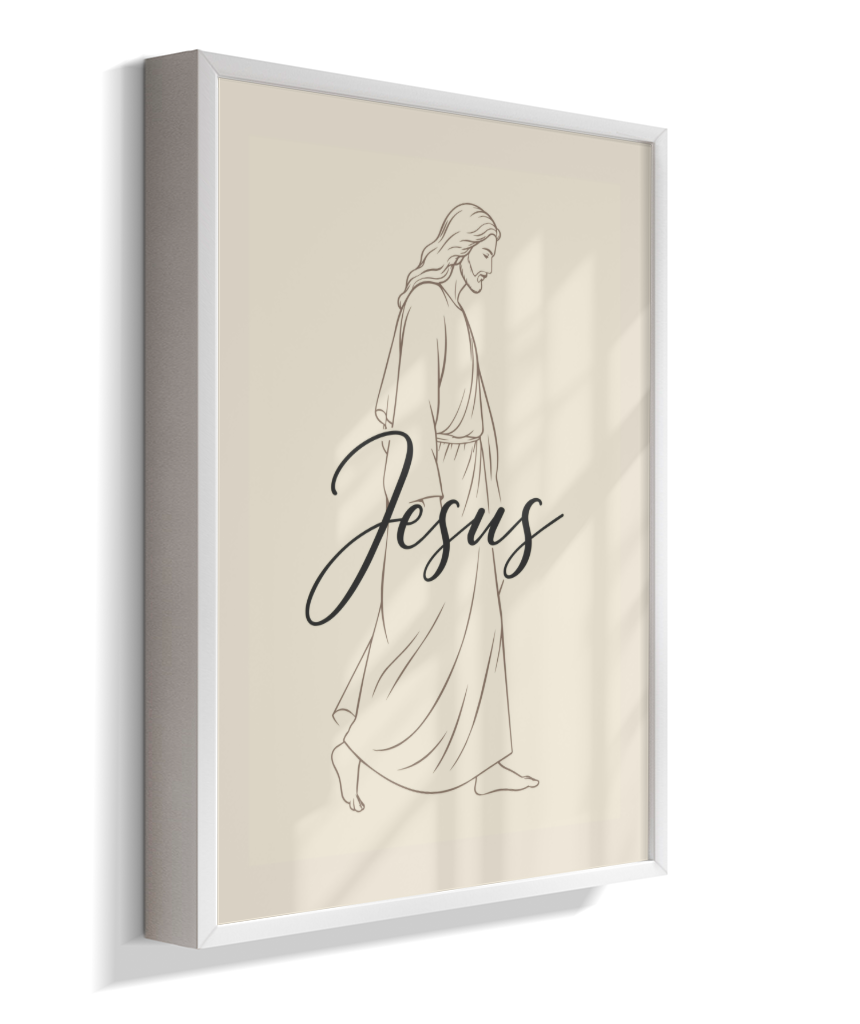 Quadro Jesus 20x30cm