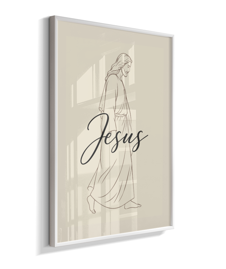 Quadro Jesus 20x30cm