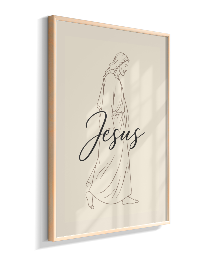 Quadro Jesus 20x30cm