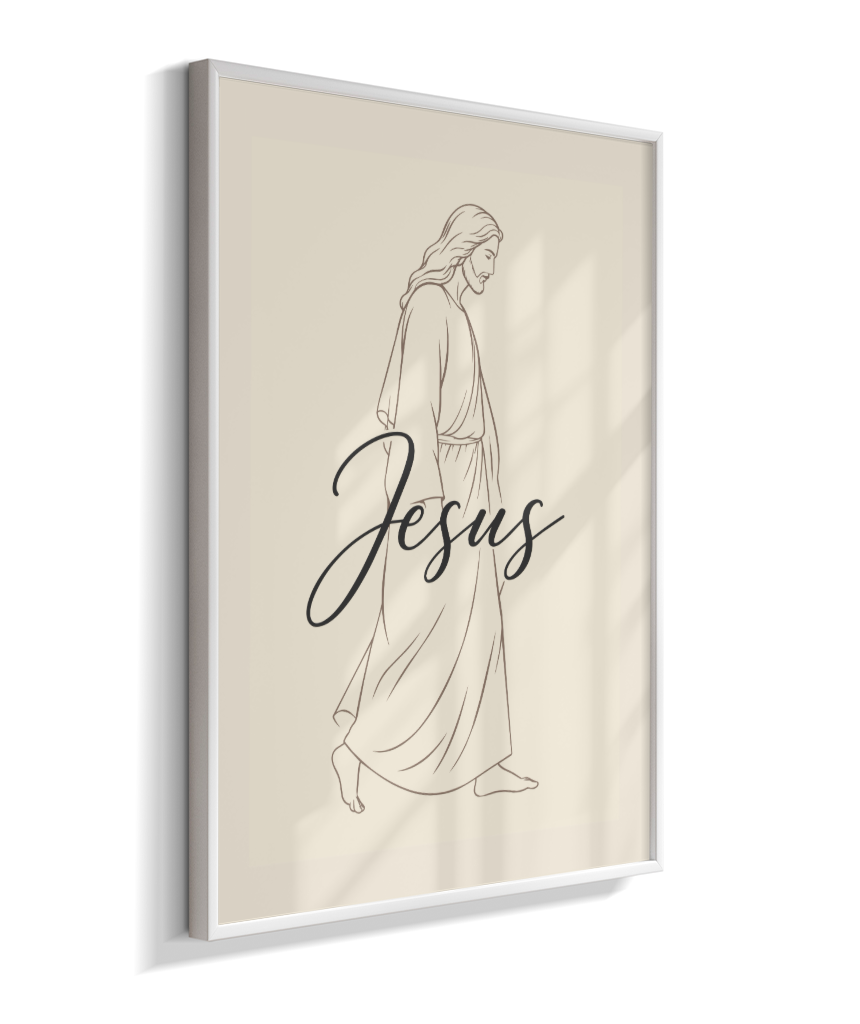 Quadro Jesus 20x30cm