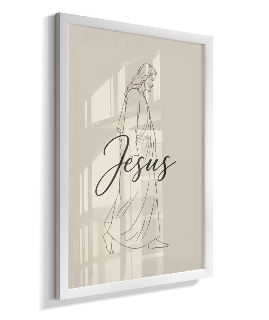 Quadro Jesus 20x30cm