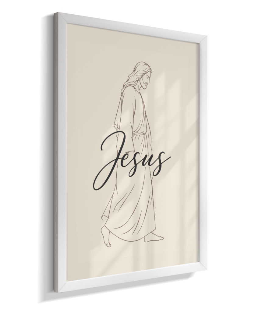Quadro Jesus 20x30cm