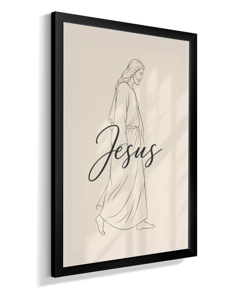 Quadro Jesus 20x30cm