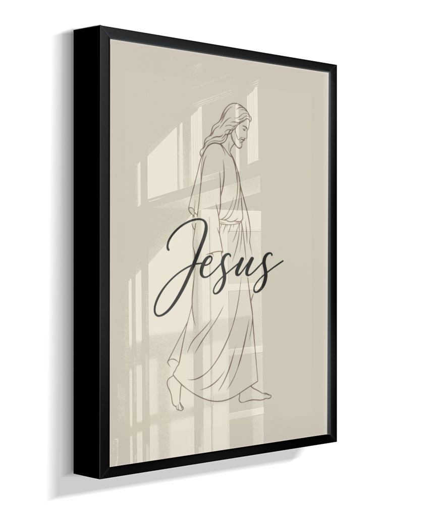 Quadro Jesus 20x30cm
