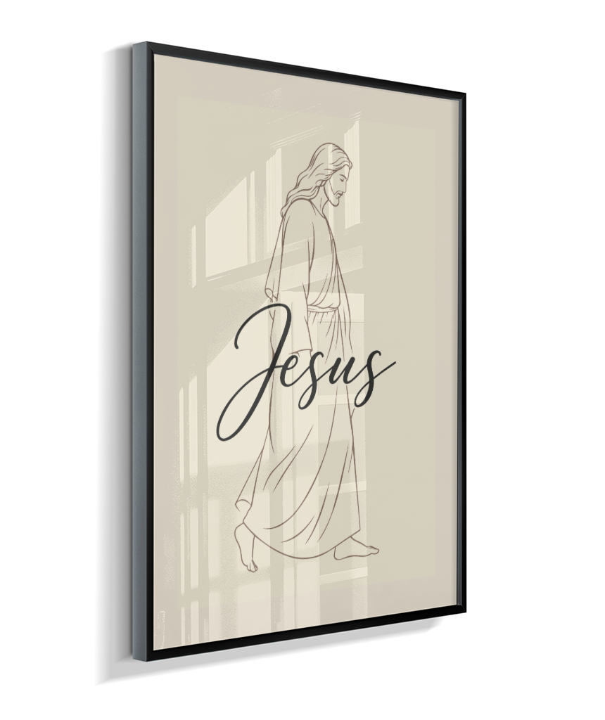 Quadro Jesus 20x30cm