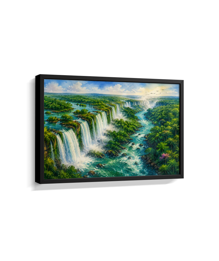 Quadro Retangular Horizontal Cataratas