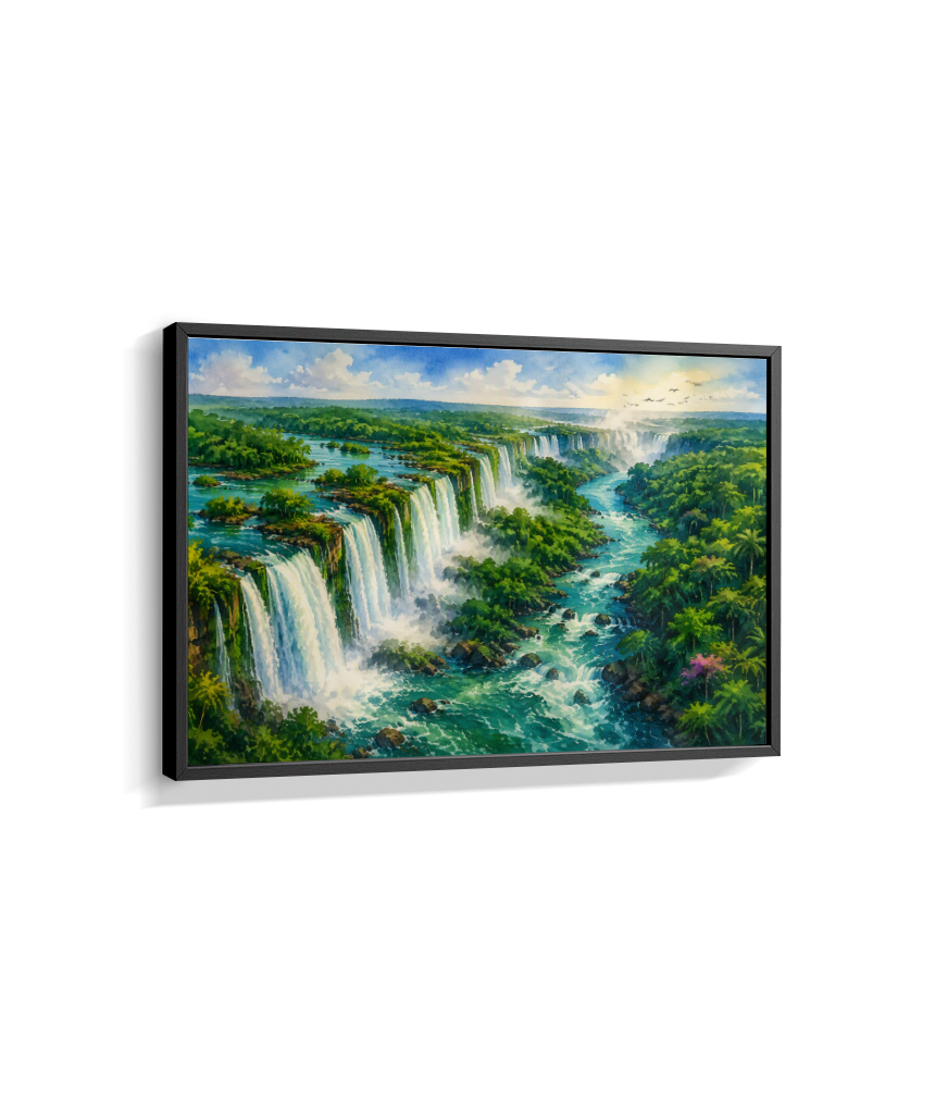 Quadro Retangular Horizontal Cataratas